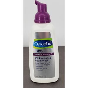 Cetaphil Pro DermaControl Oil Removing Foam Wash 8oz New
